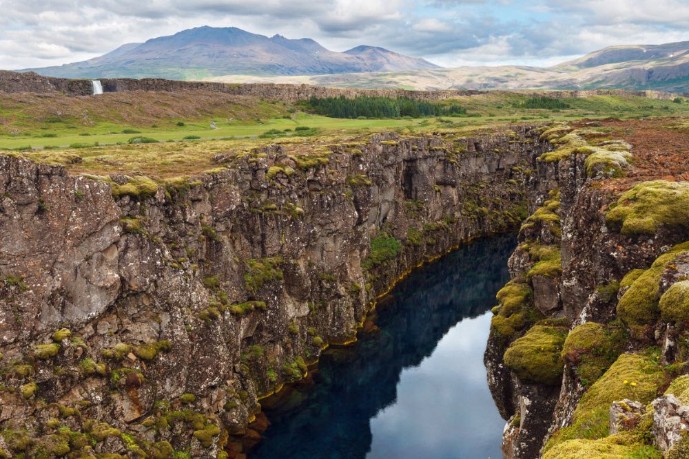 Tectonic Ridge from Above